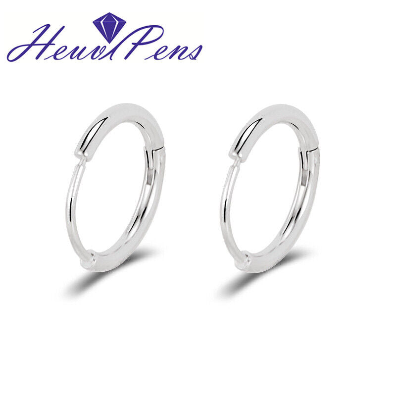 1 Pair Surgical Steel Nose Ring Earrings Cartilage Tragus Helix Ear Piercing Hoop