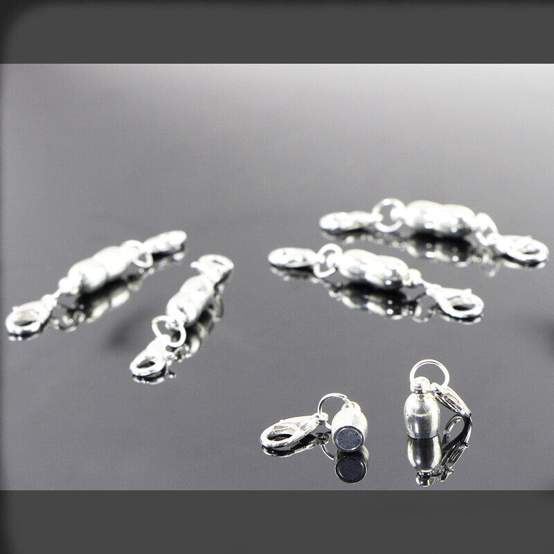 5X Silver Gold DIY Bracelet Necklace Chain Magnetic Clasp Hook Jewellery Finding
