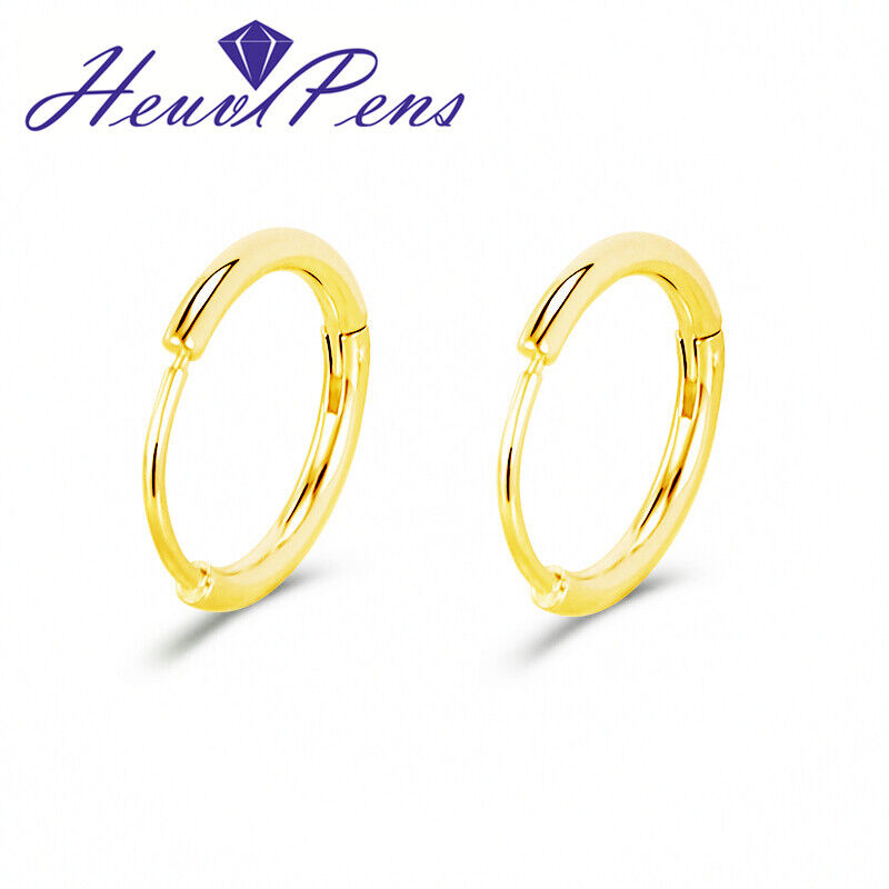 1 Pair Surgical Steel Nose Ring Earrings Cartilage Tragus Helix Ear Piercing Hoop