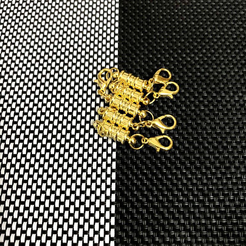5X Silver Gold DIY Bracelet Necklace Chain Magnetic Clasp Hook Jewellery Finding