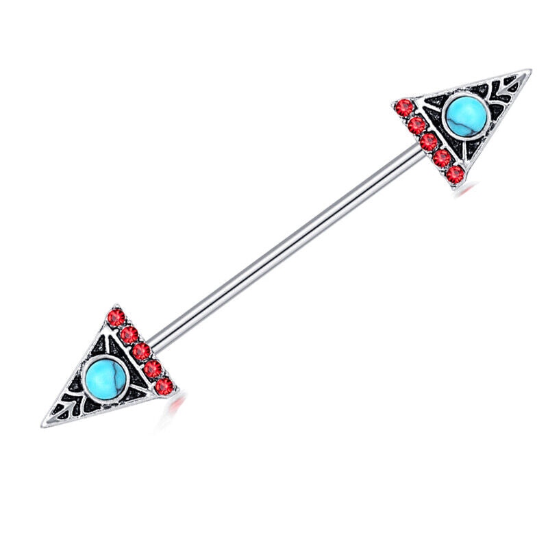 Multi Style Steel Industrial Bar Scaffold Ear Barbell Ring Piercing Jewellery