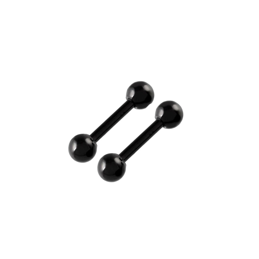 1 Pair Surgical Steel Ball Ear Stud Cartilage Barbell Earring Piercing Jewellery