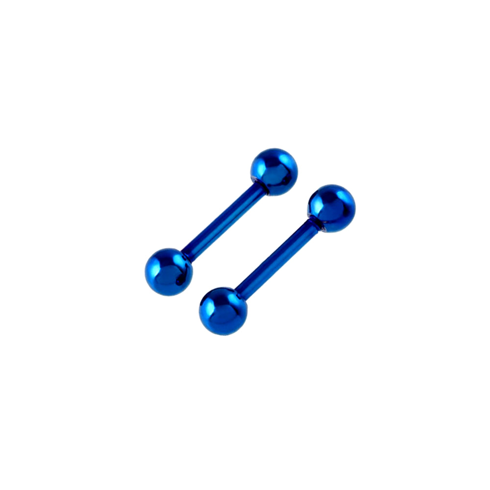 1 Pair Surgical Steel Ball Ear Stud Cartilage Barbell Earring Piercing Jewellery