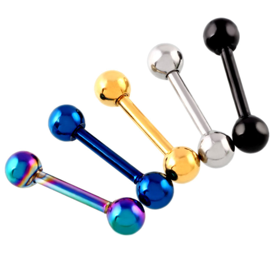 1 Pair Surgical Steel Ball Ear Stud Cartilage Barbell Earring Piercing Jewellery